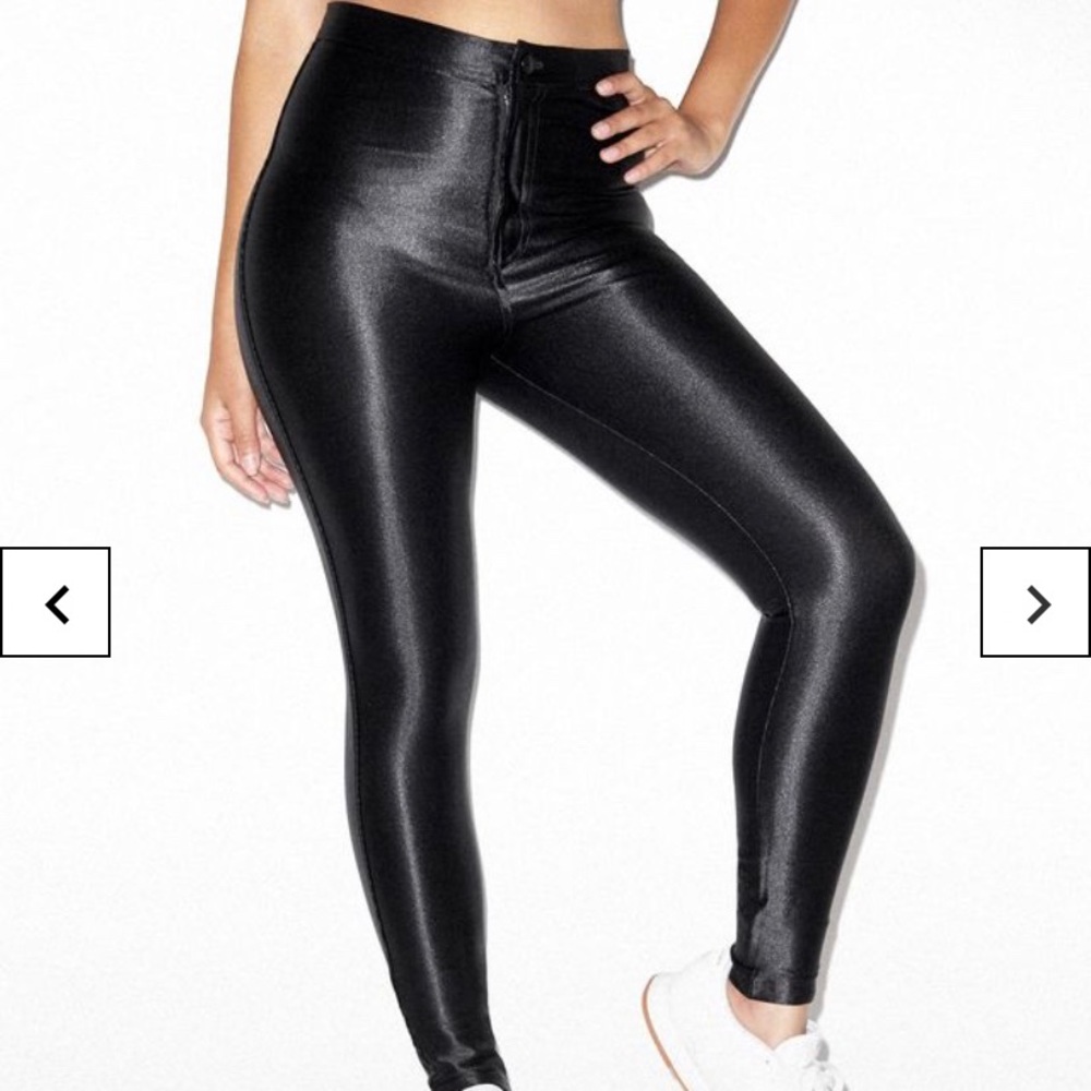 AMERICAN APPAREL DISCO PANTS *Black*